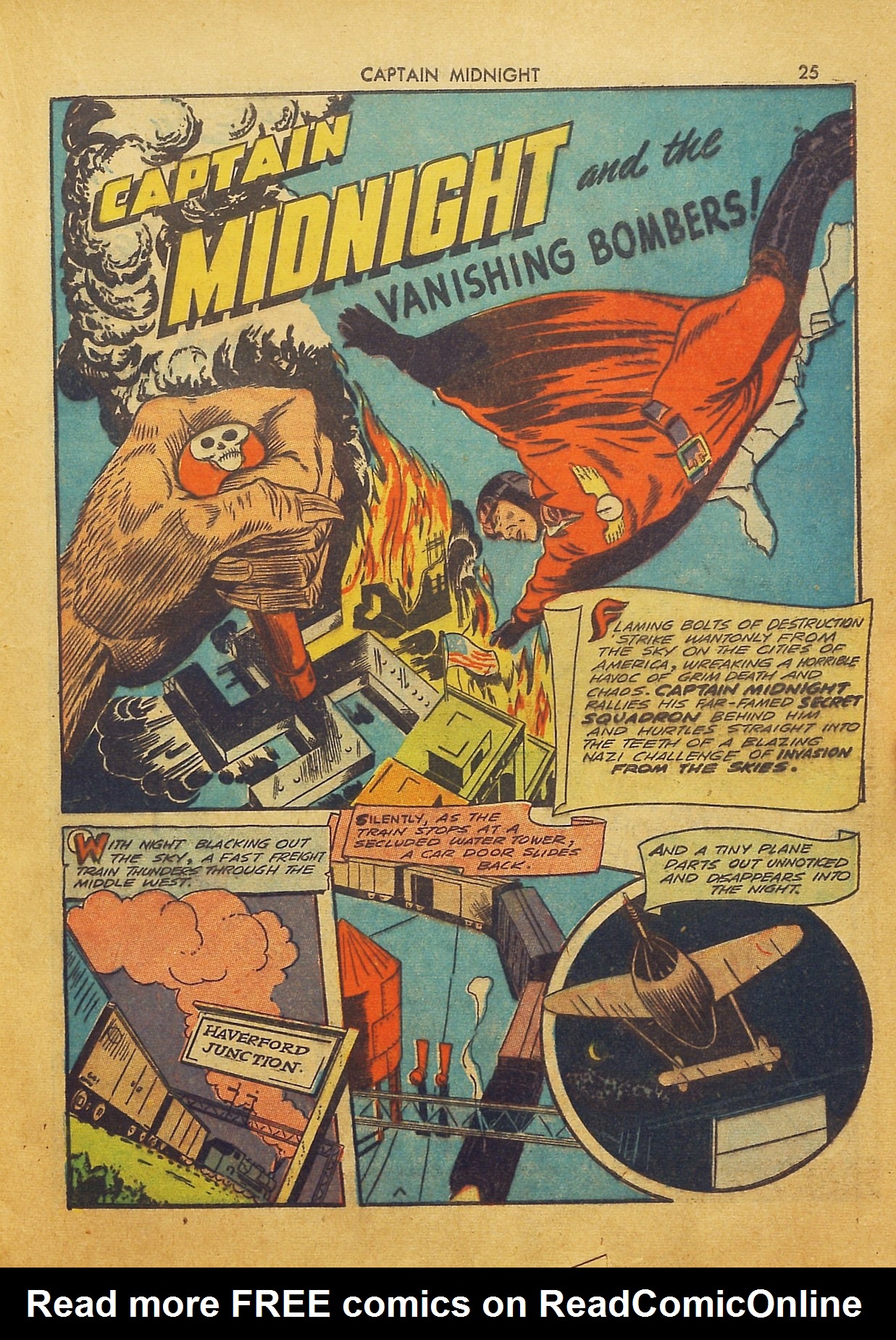 Read online Captain Midnight (1942) comic -  Issue #2 - 24