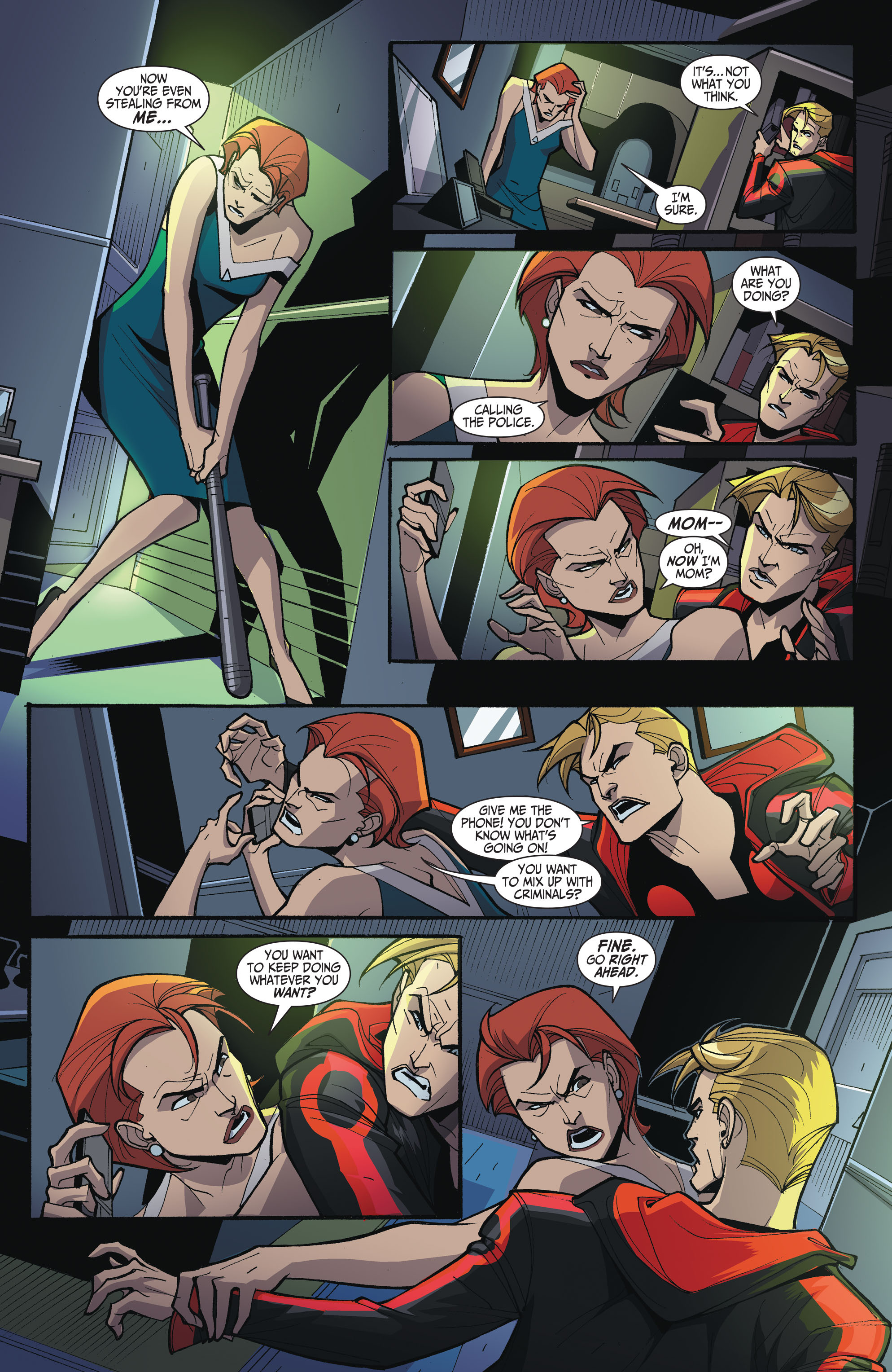 Read online Batman Beyond 2.0 comic -  Issue # _TPB 2 (Part 1) - 13