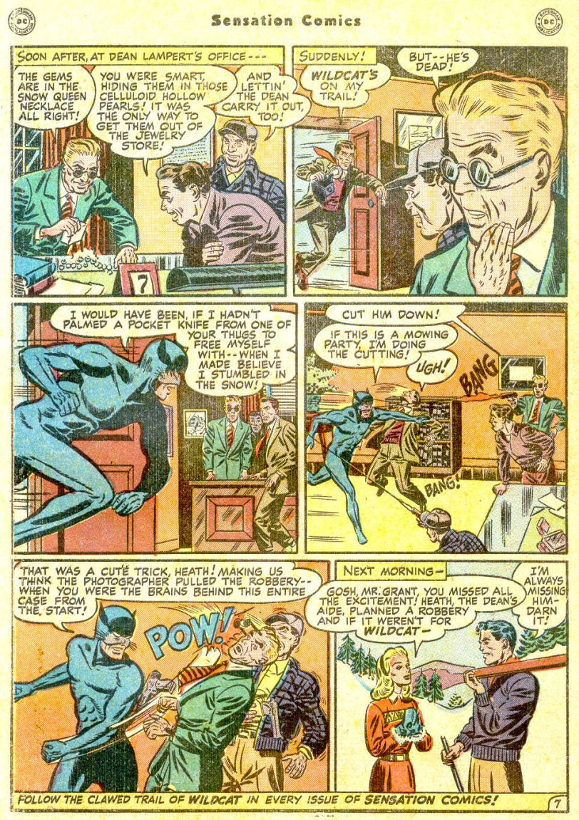 Read online Sensation (Mystery) Comics comic -  Issue #77 - 50