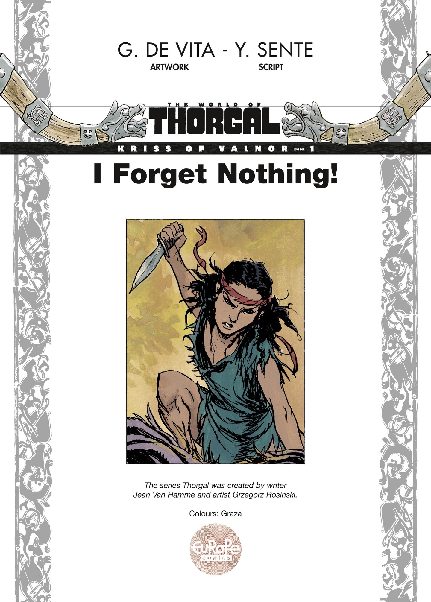Read online Thorgal - Kriss of Valnor: I Forget Nothing! comic -  Issue # Full - 3
