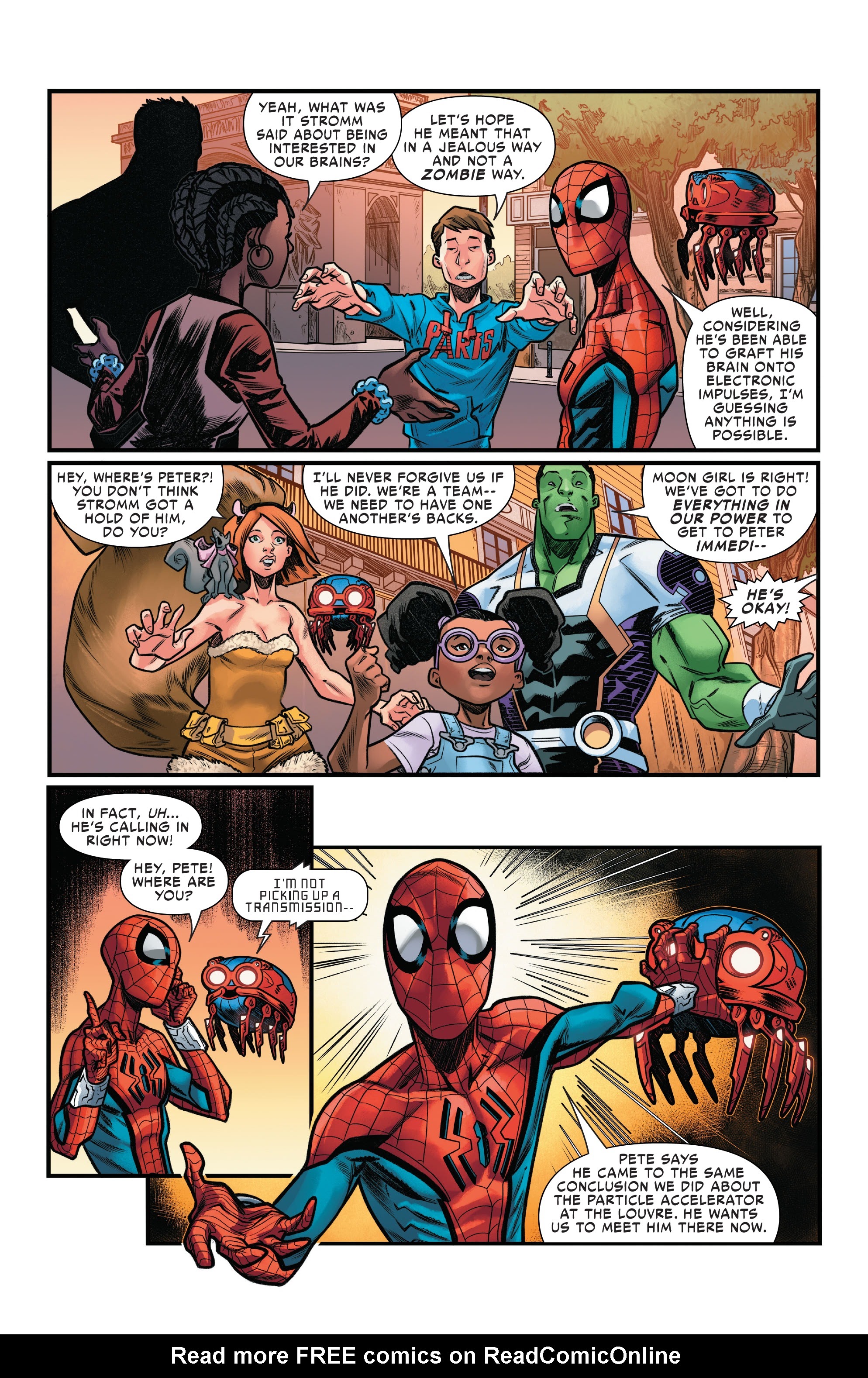 Read online W.E.B. Of Spider-Man comic -  Issue #5 - 11