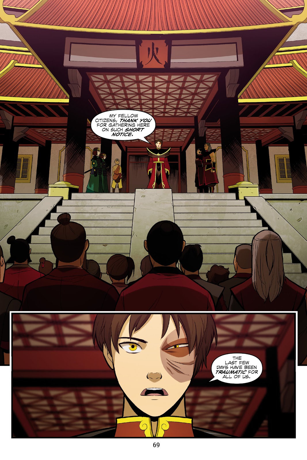 Nickelodeon Avatar: The Last Airbender - Smoke and Shadow issue Part 3 - Page 70