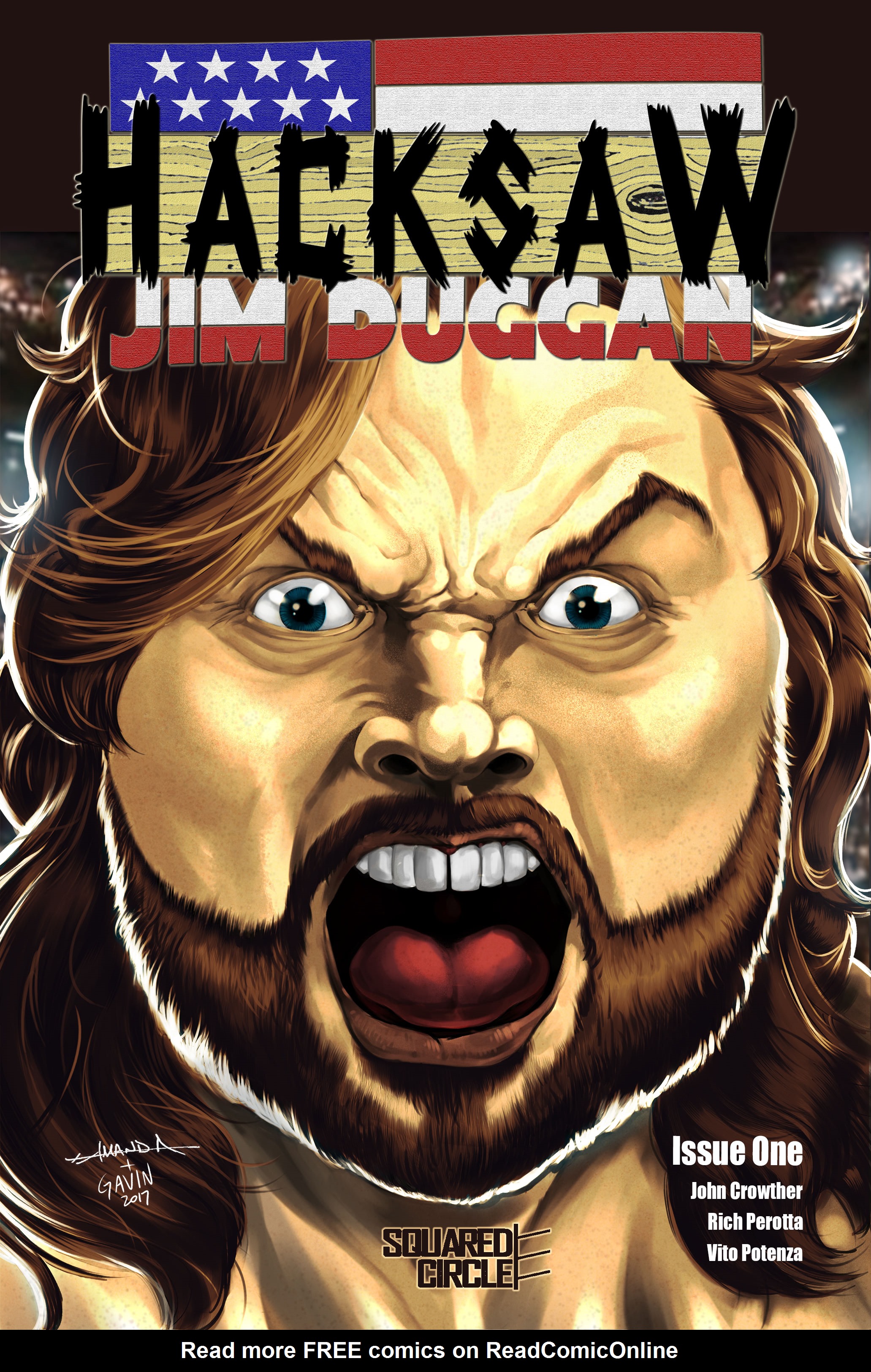 Read online Hacksaw Jim Duggan comic -  Issue #1 - 1