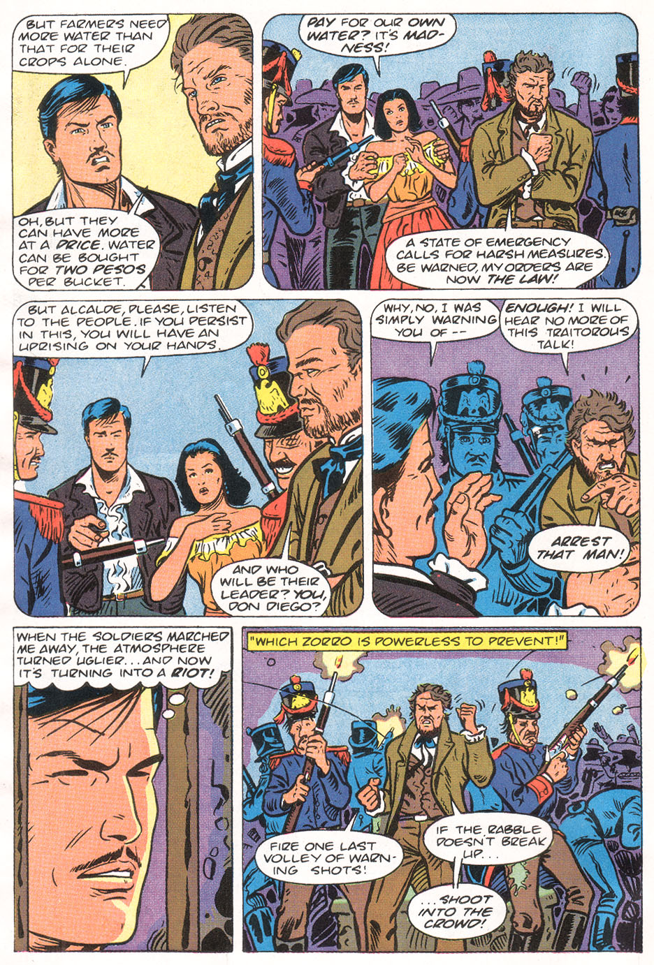 Read online Zorro (1990) comic -  Issue #7 - 6