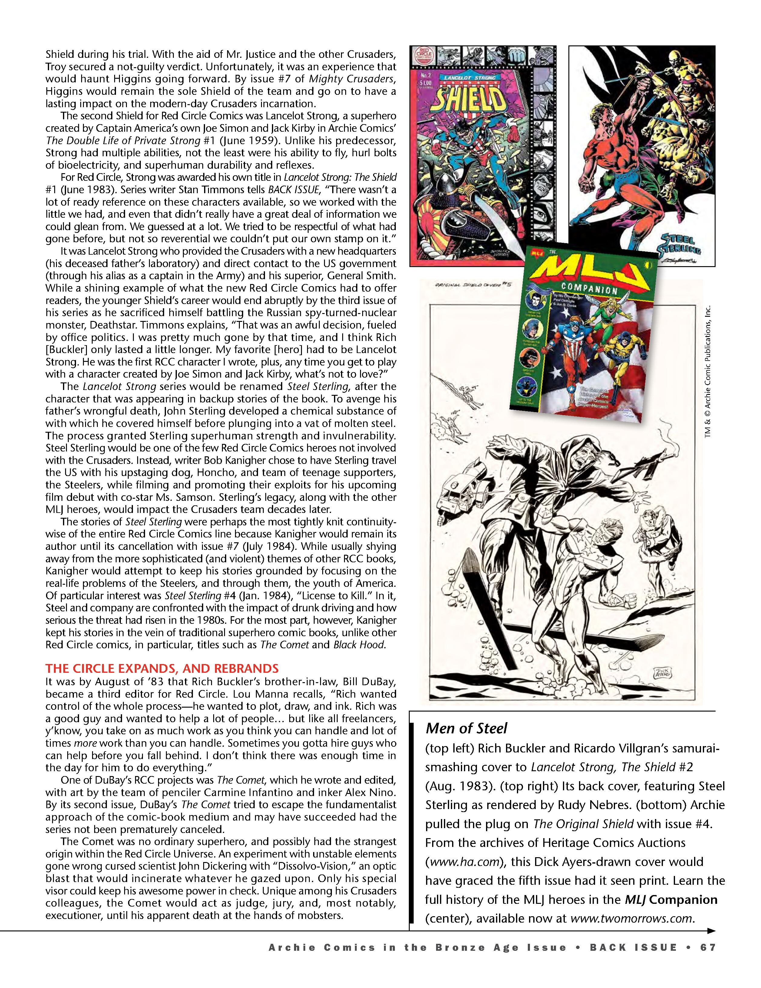 Read online Back Issue comic -  Issue #107 - 69
