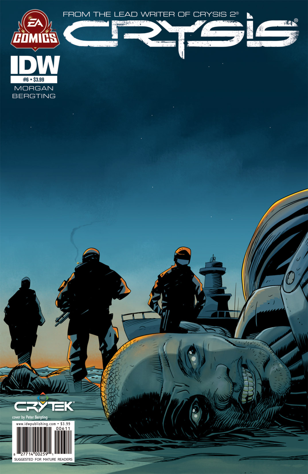 Read online Crysis comic -  Issue #6 - 1