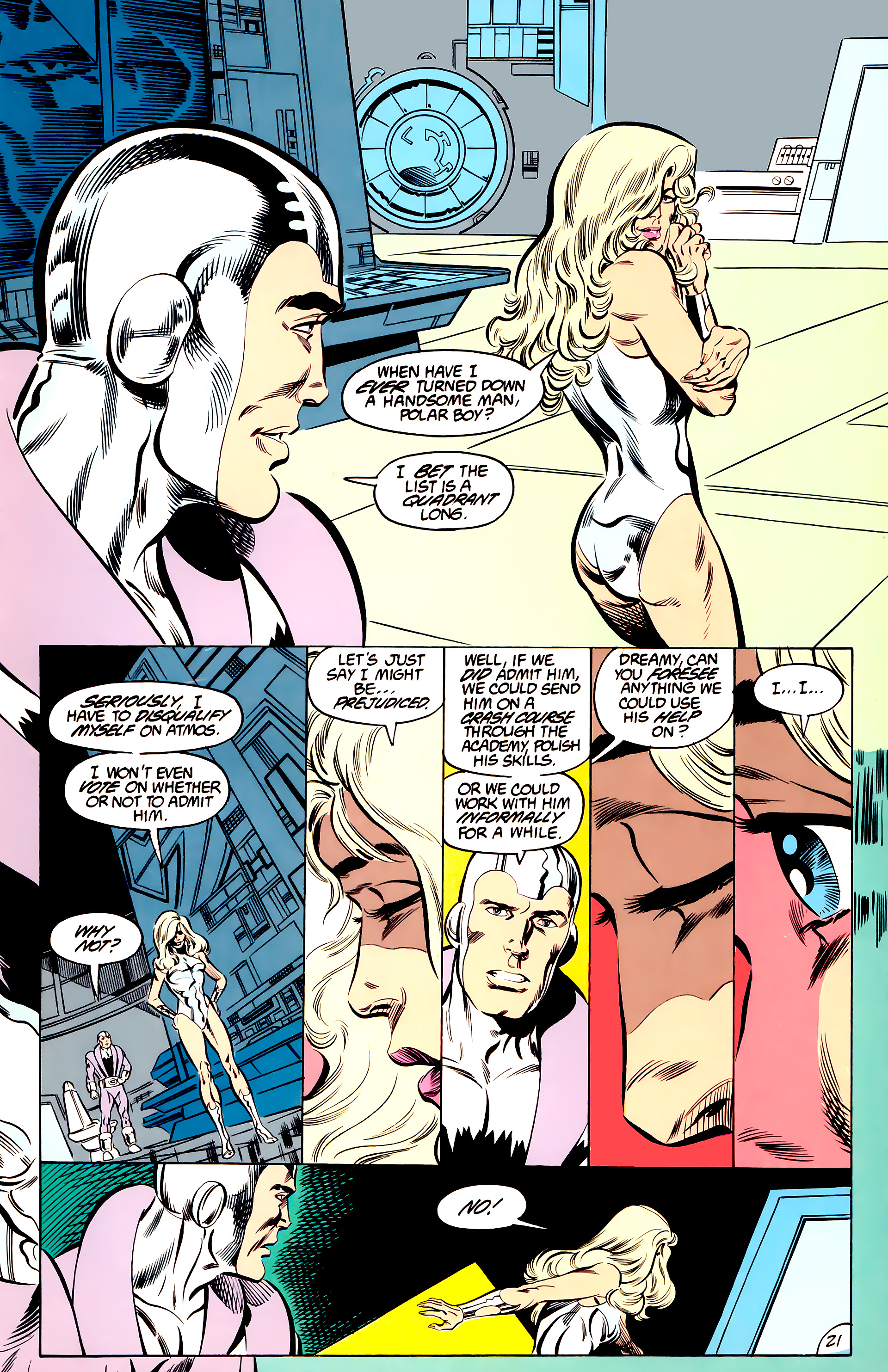 Read online Legion of Super-Heroes (1984) comic -  Issue #44 - 22