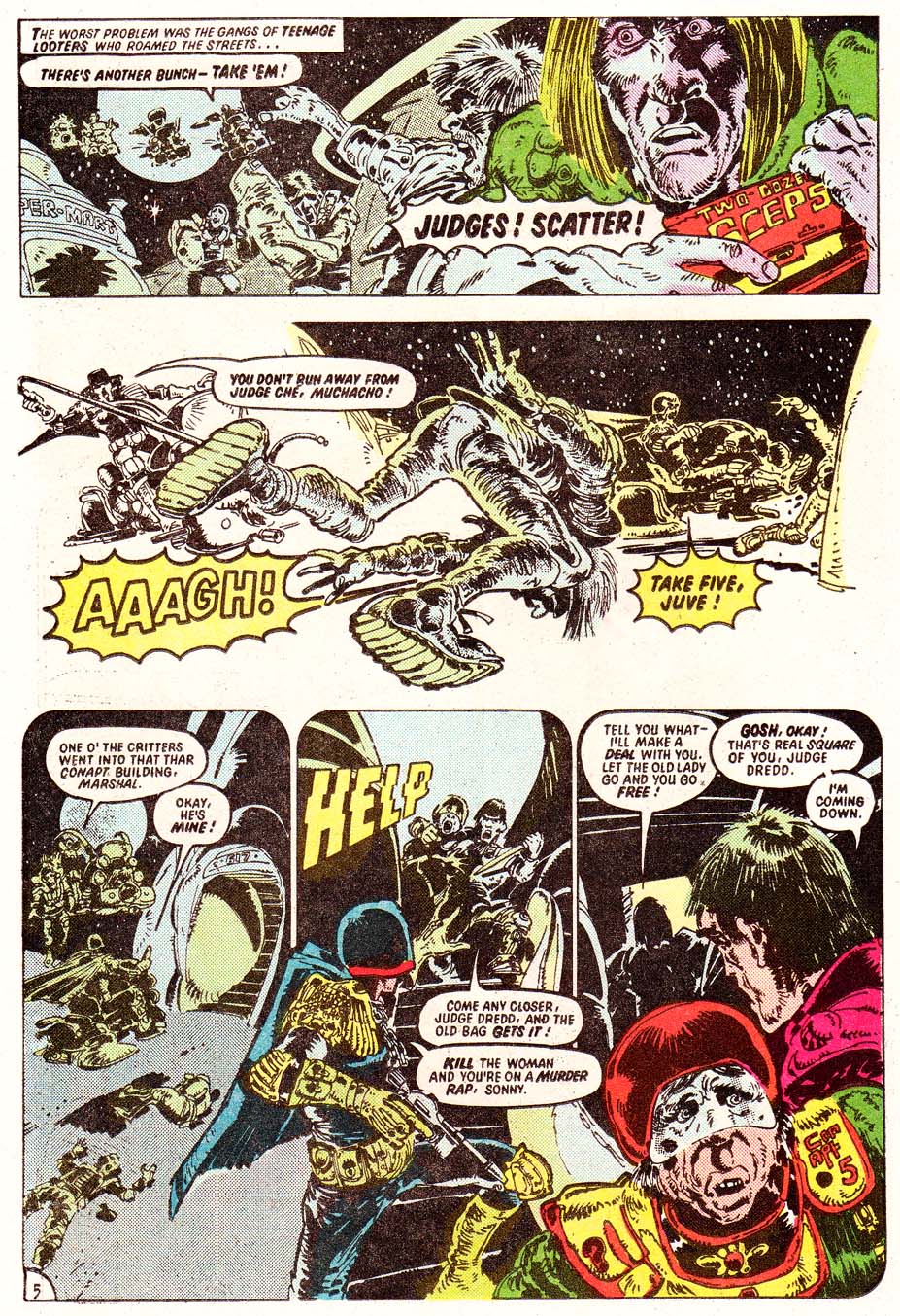 Read online Judge Dredd (1983) comic -  Issue #14 - 12