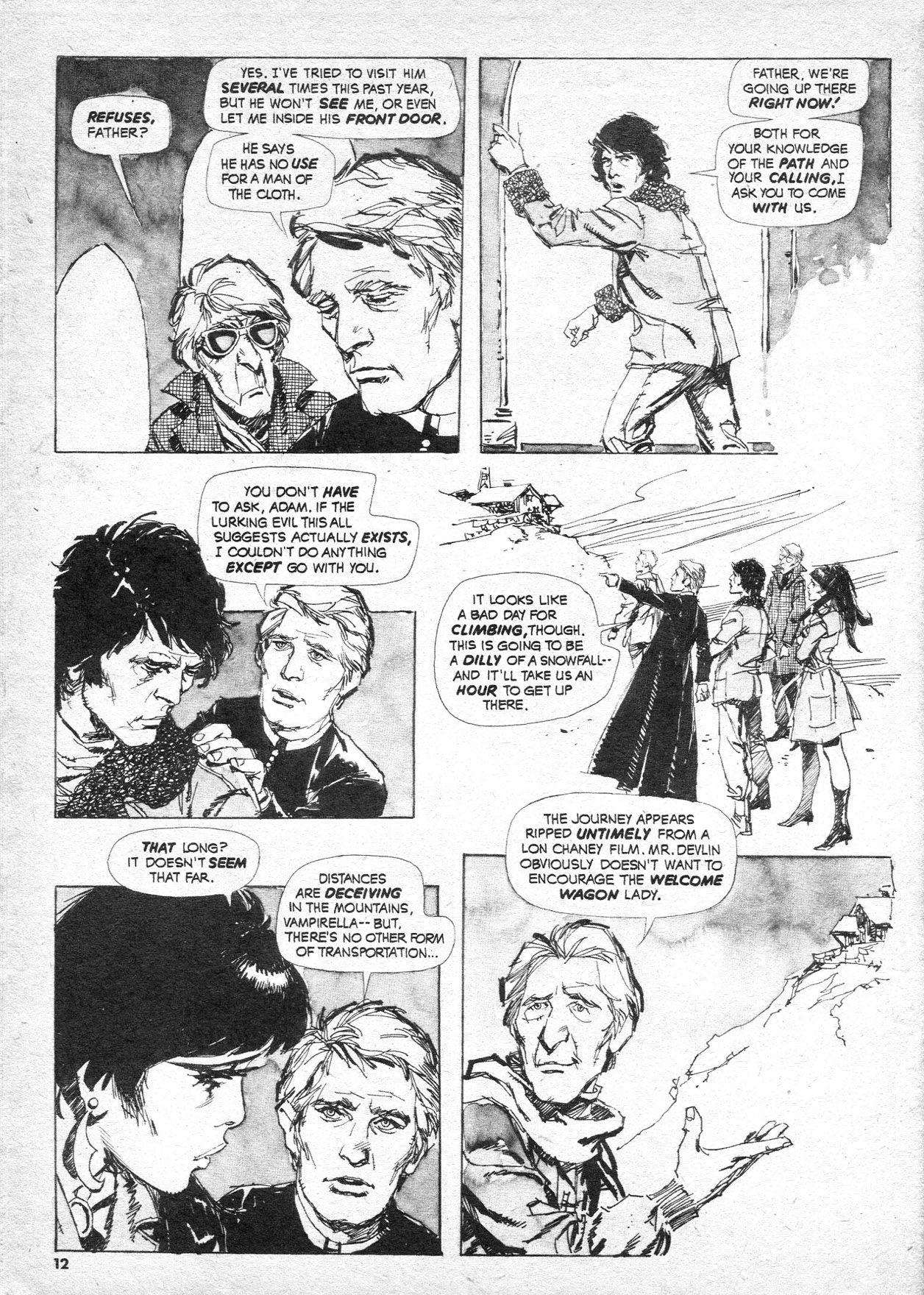 Read online Vampirella (1969) comic -  Issue #74 - 12