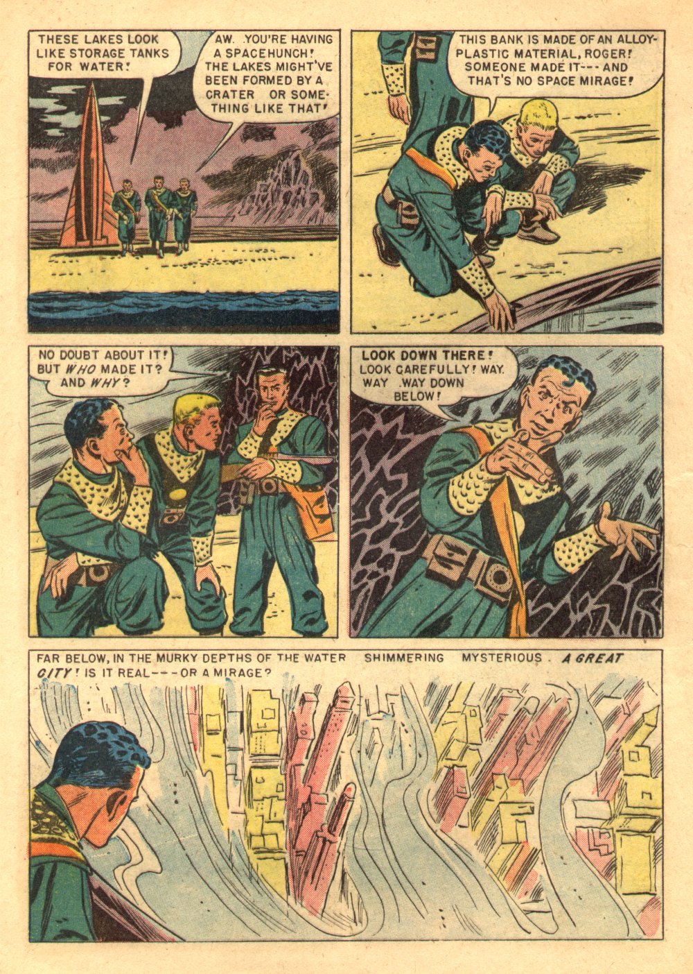 Read online Tom Corbett, Space Cadet comic -  Issue #9 - 16