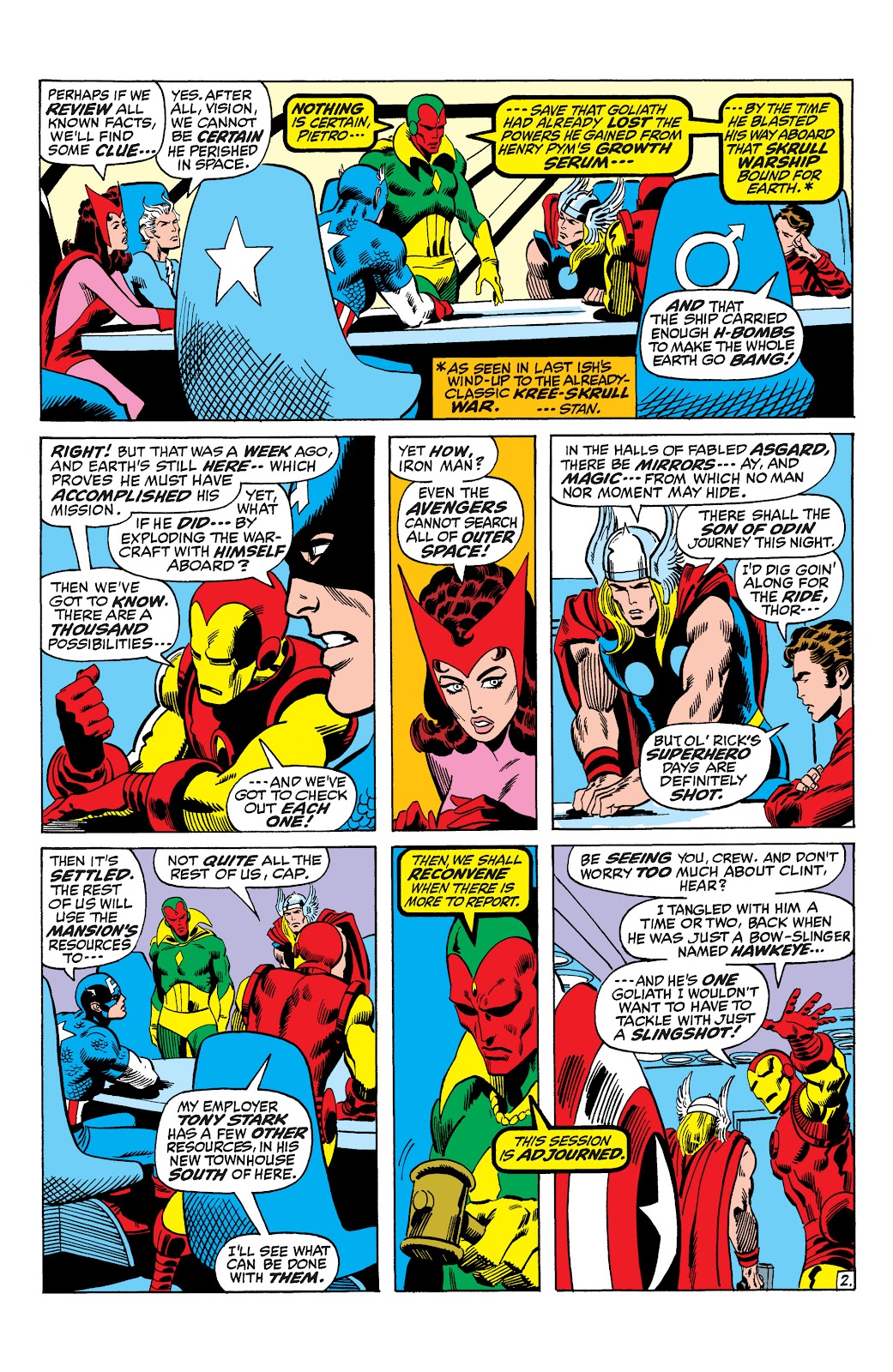 Marvel Masterworks: The Avengers issue TPB 10 (Part 3) - Page 19