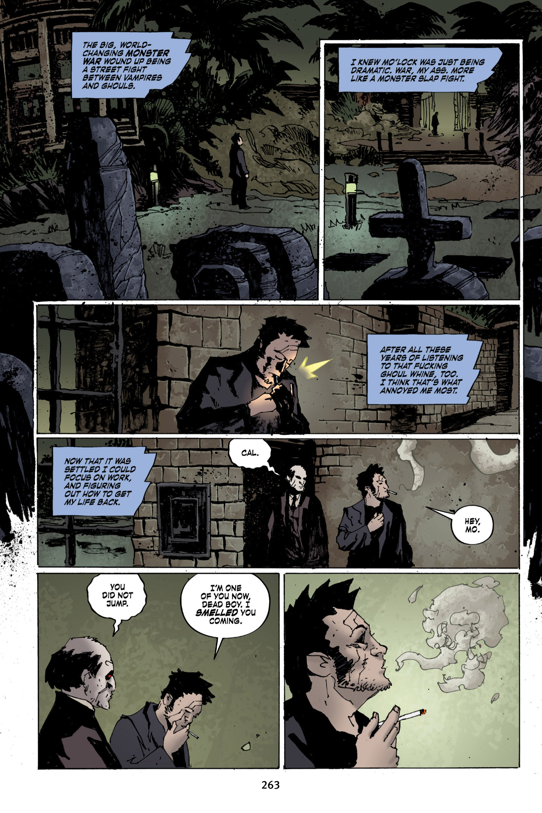 Read online Criminal Macabre Omnibus comic -  Issue # TPB 3 - 263