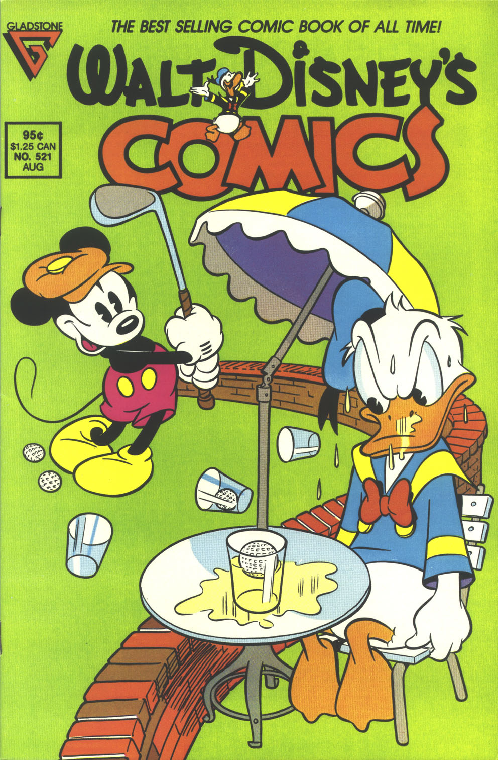 Read online Walt Disney's Comics and Stories comic -  Issue #521 - 1