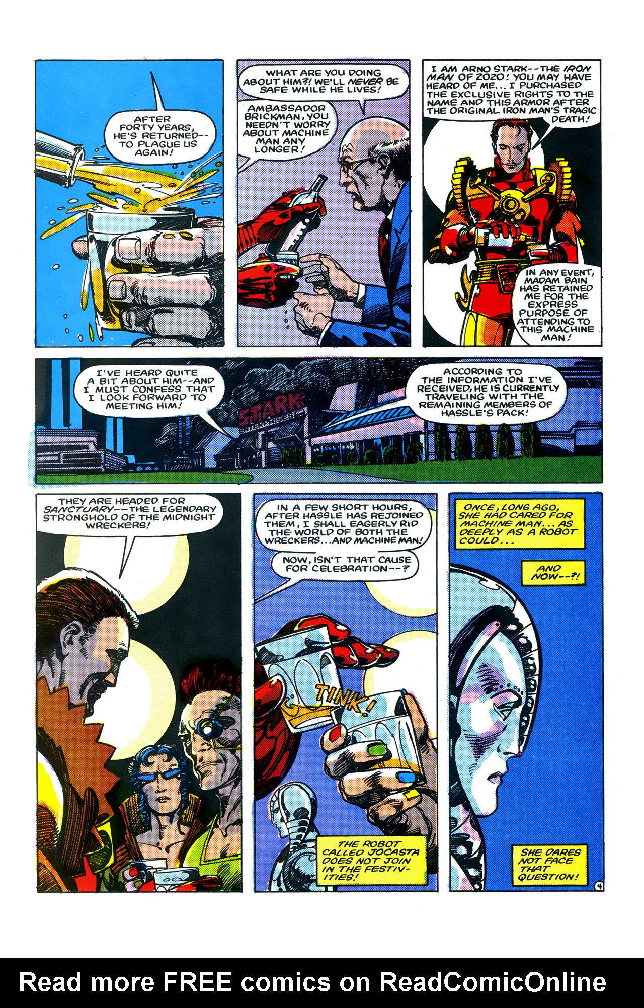 Read online Machine Man 2020 comic -  Issue #2 - 8