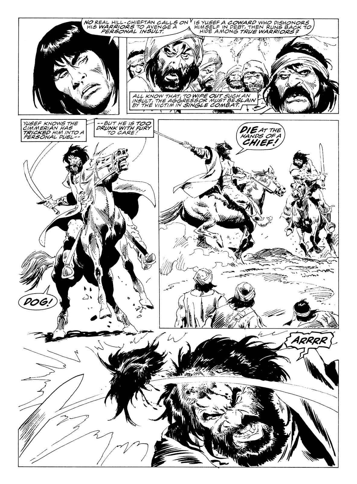 Read online The Savage Sword Of Conan comic -  Issue #234 - 14