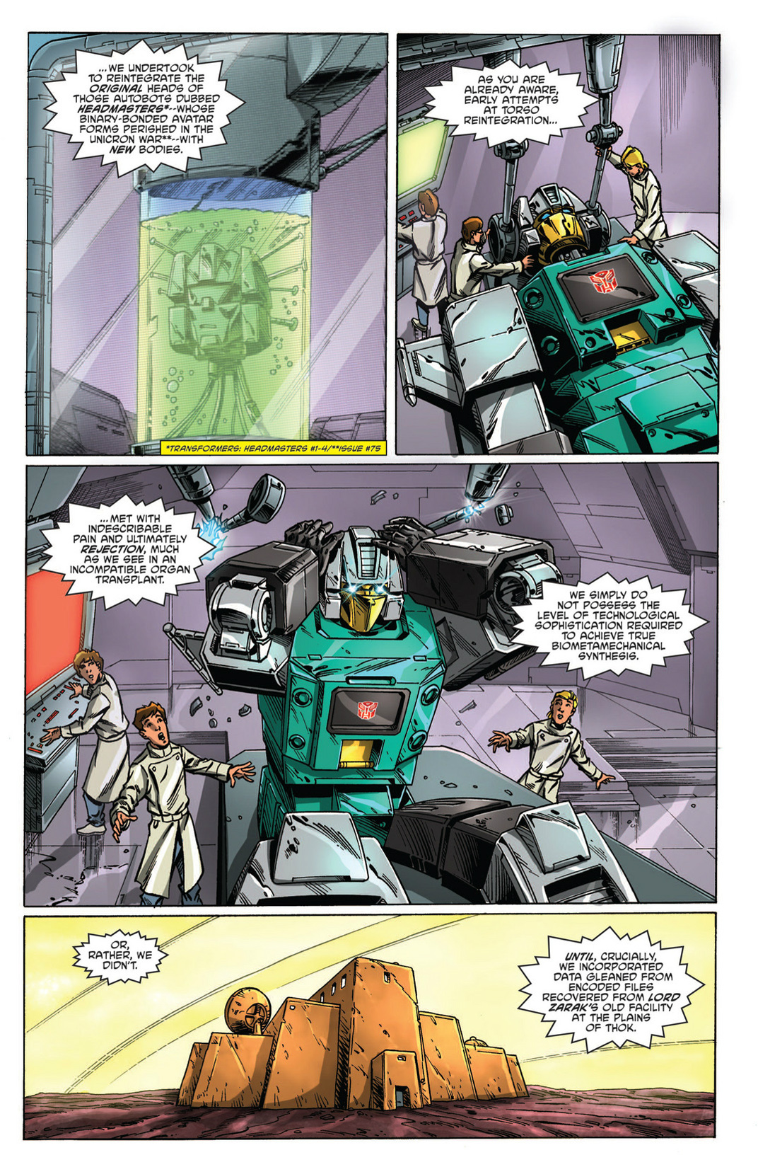 Read online The Transformers: Regeneration One comic -  Issue #82 - 10
