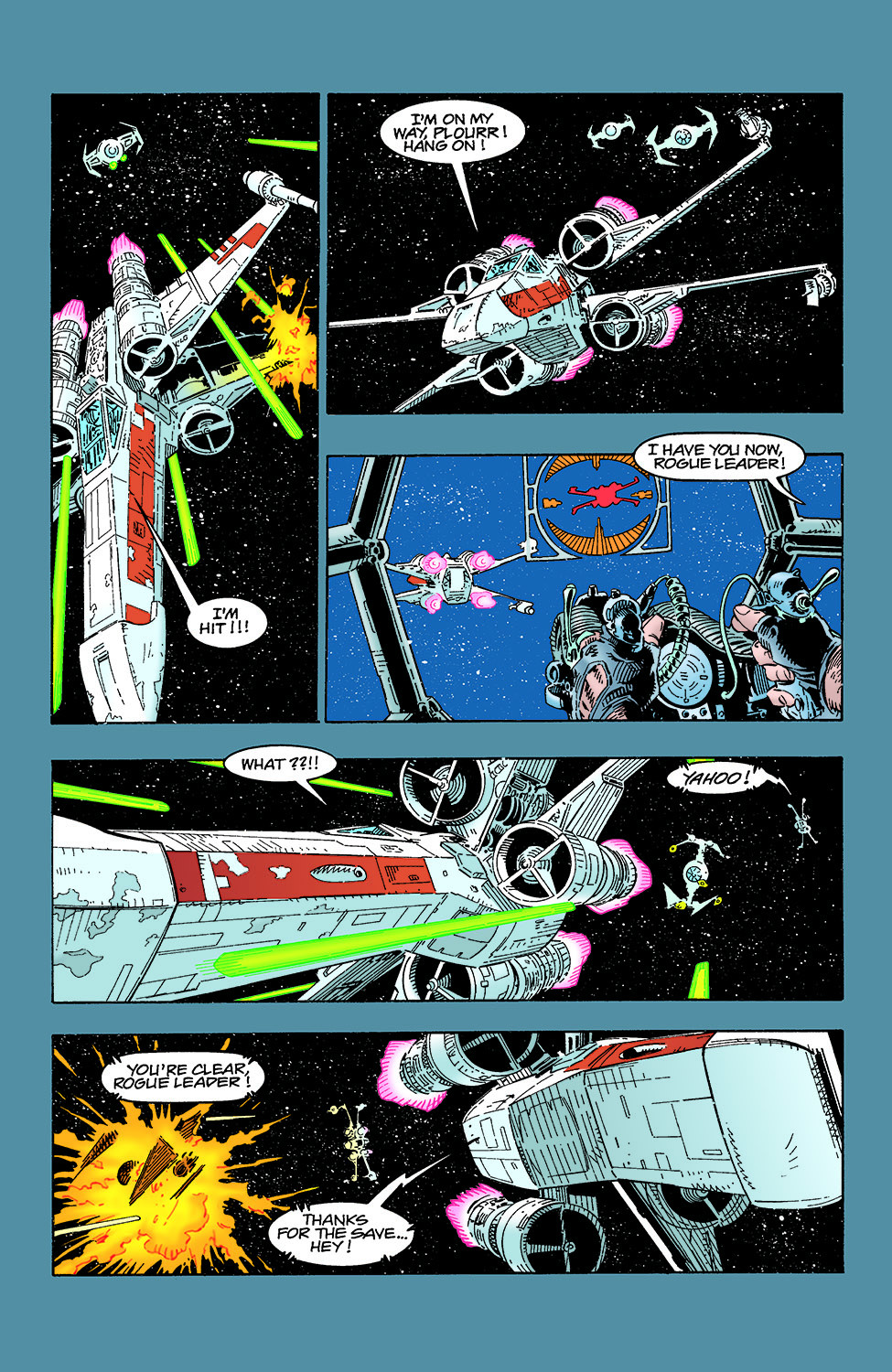 Read online Star Wars XWing Rogue Squadron comic Issue 13