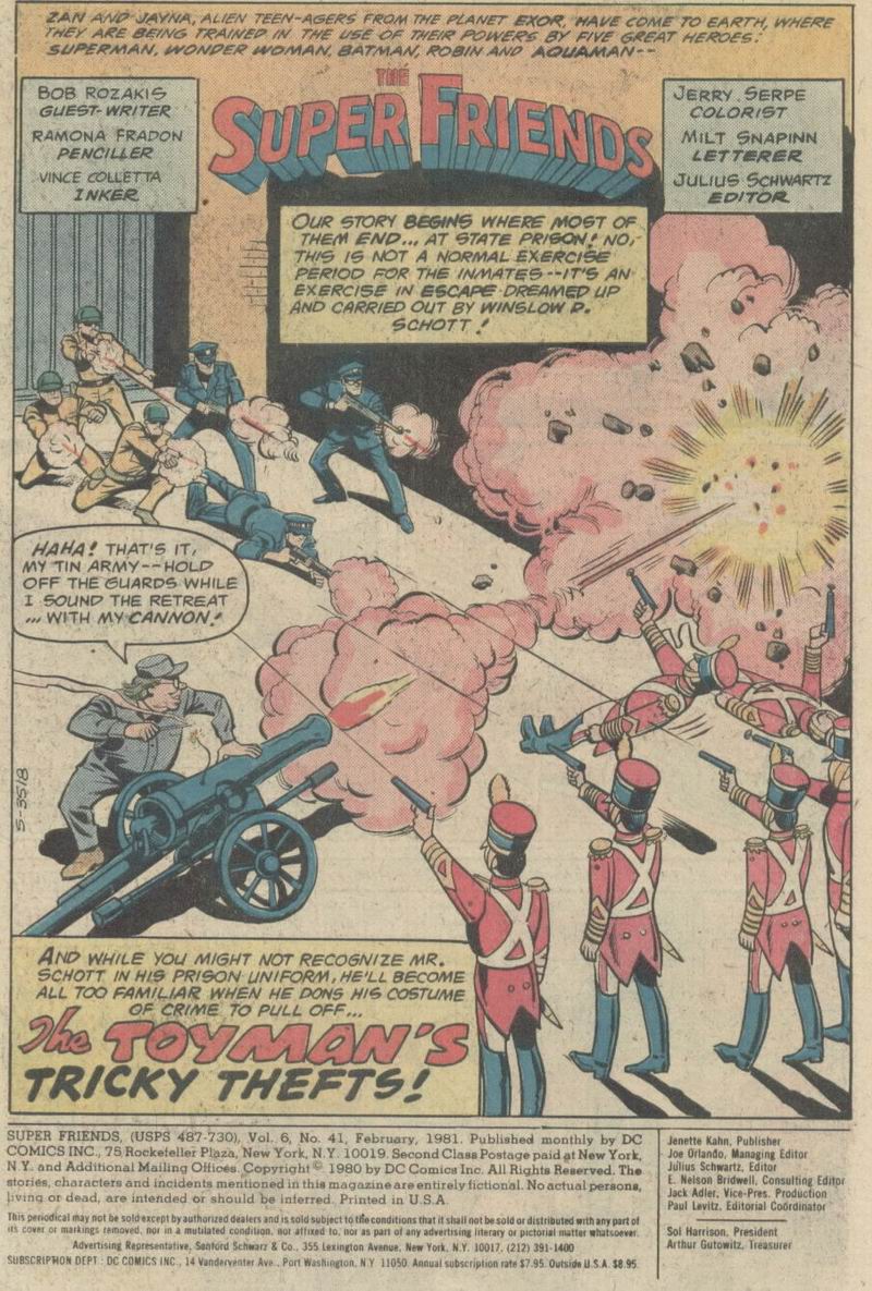 Read online The Super Friends comic -  Issue #41 - 2