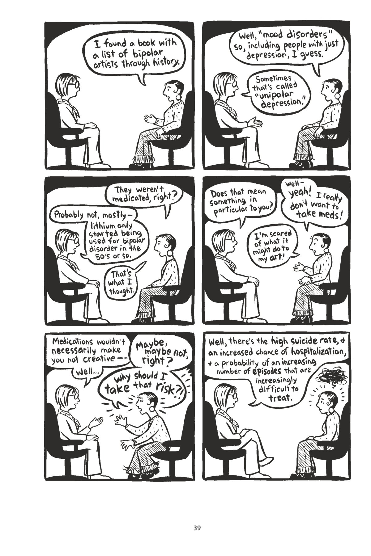 Read online Marbles: Mania, Depression, Michelangelo, and Me: A Graphic Memoir comic -  Issue # TPB - 44
