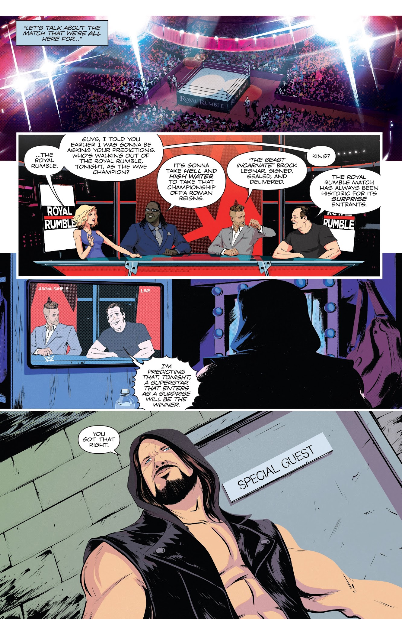 Read online WWE Royal Rumble 2018 Special comic -  Issue # Full - 35