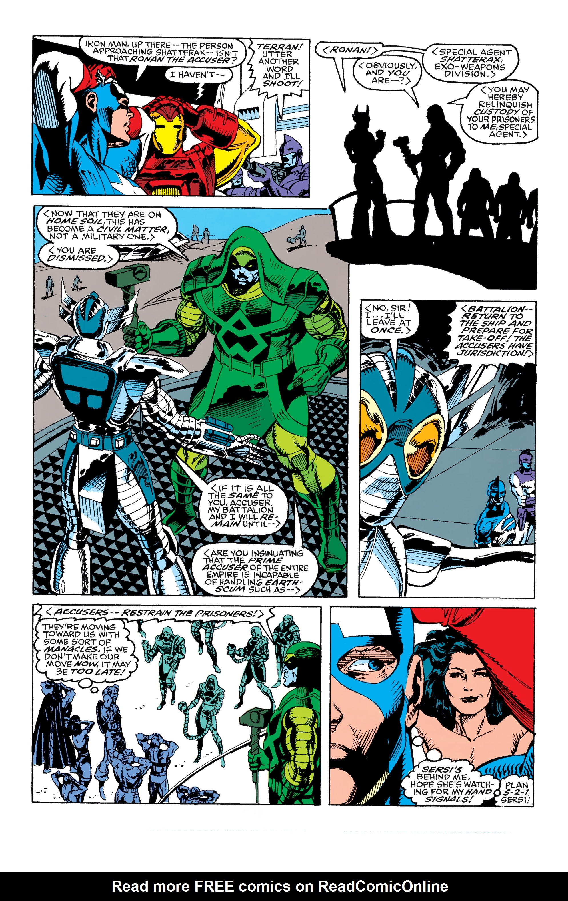 Read online Avengers Epic Collection: Operation Galactic Storm comic -  Issue # TPB (Part 2) - 63