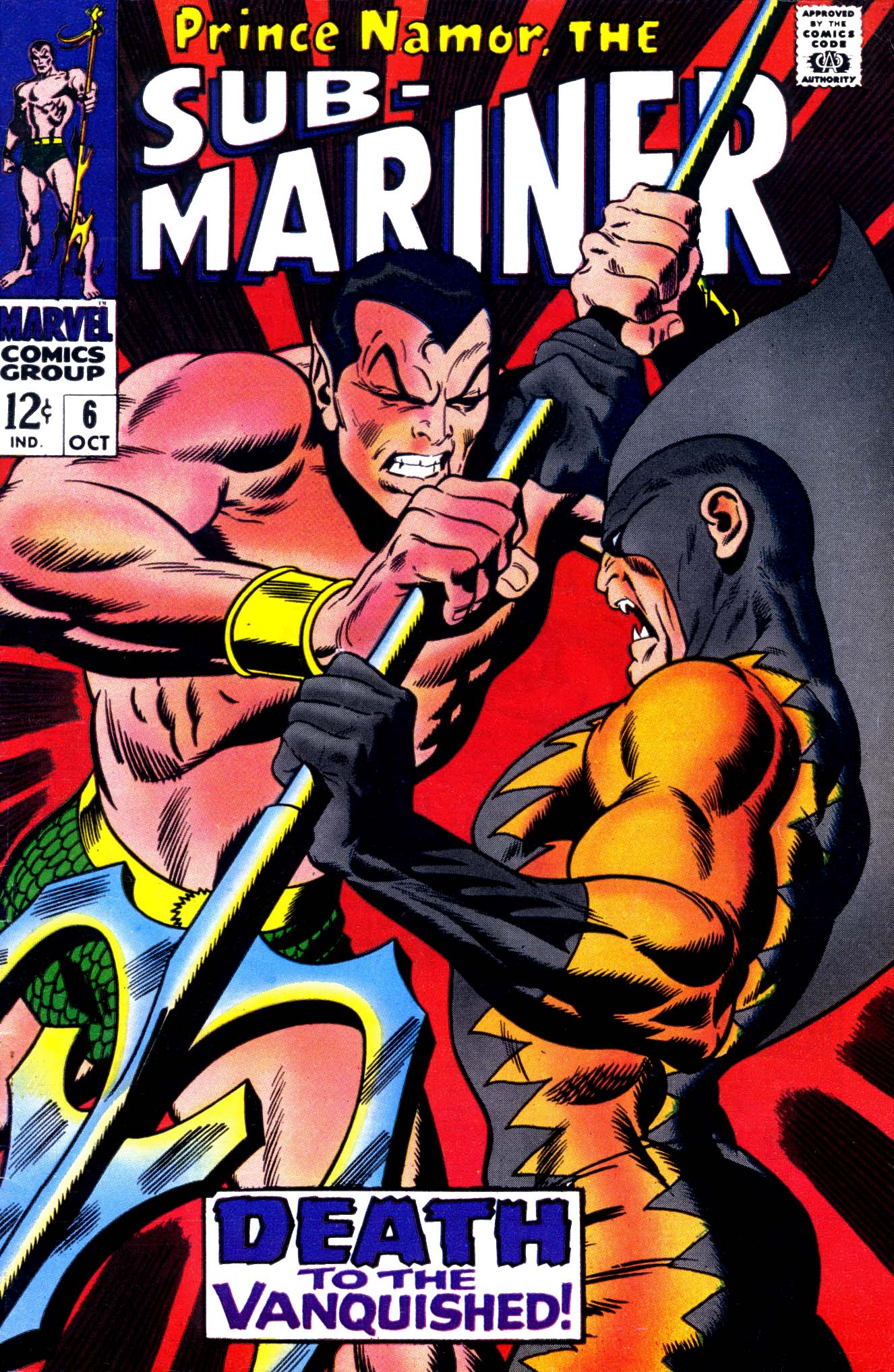 Read online The Sub-Mariner comic -  Issue #6 - 1