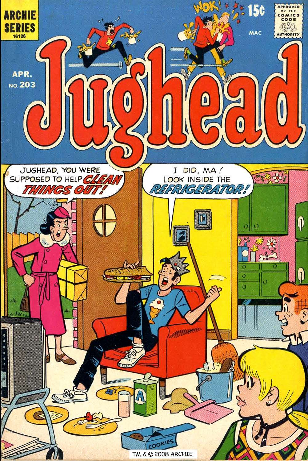 Read online Jughead (1965) comic -  Issue #203 - 1