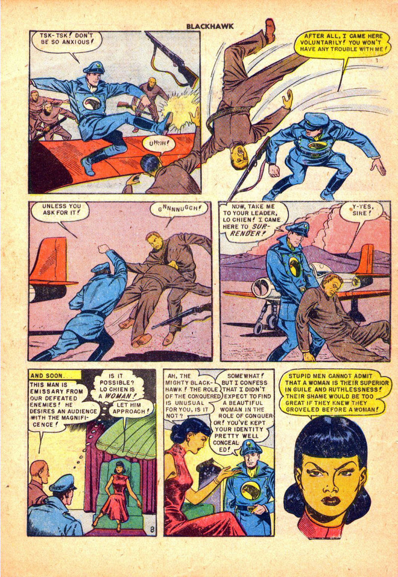 Read online Blackhawk (1957) comic -  Issue #30 - 30