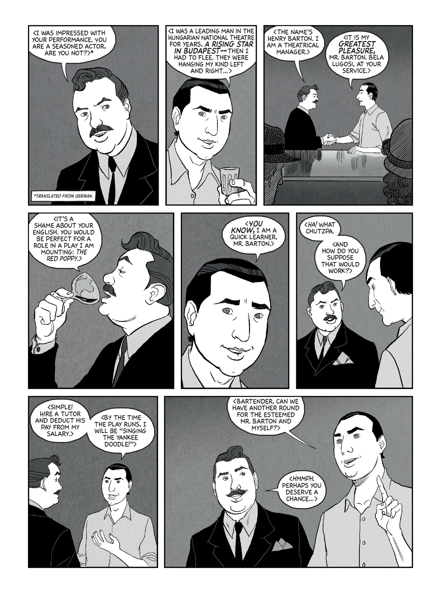 Read online Lugosi: The Rise & Fall of Hollywood's Dracula comic -  Issue # TPB (Part 1) - 43