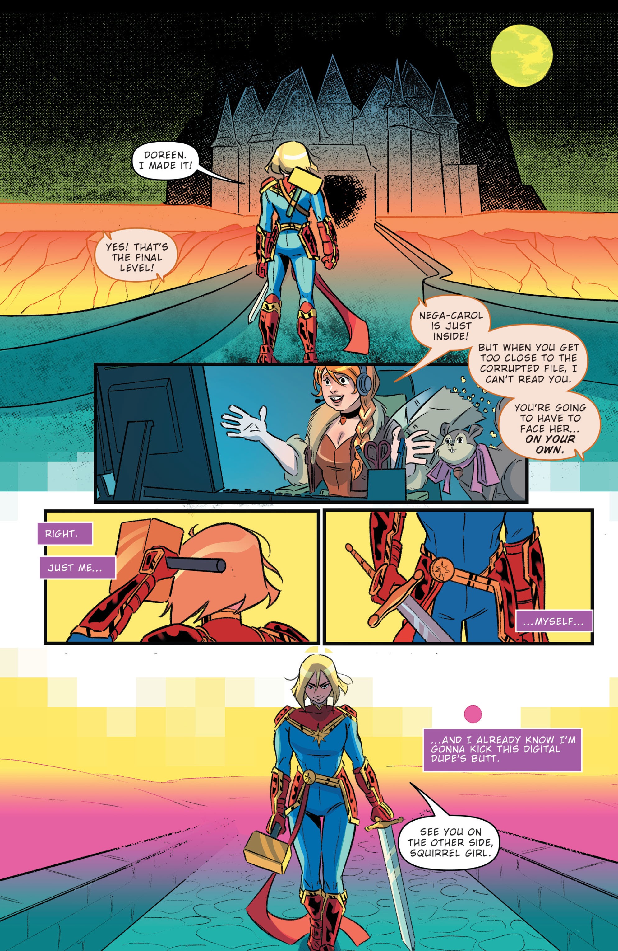 Read online Marvel Action: Captain Marvel (2021) comic -  Issue #5 - 14
