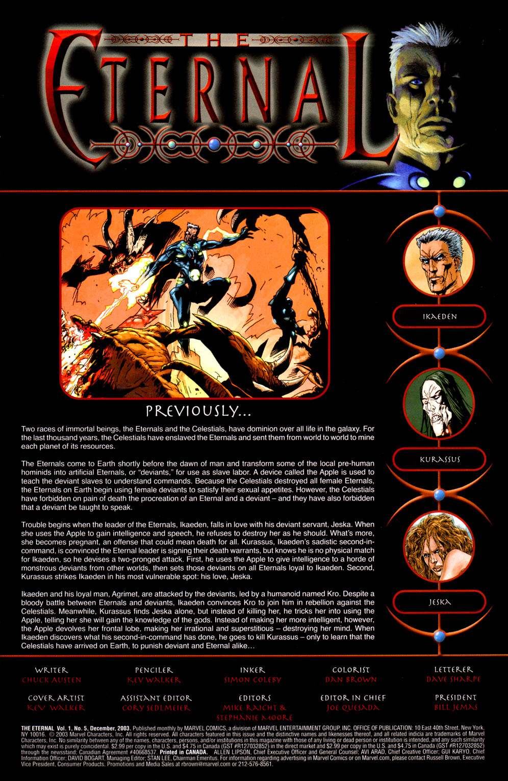 Read online Eternal (2003) comic -  Issue #5 - 2