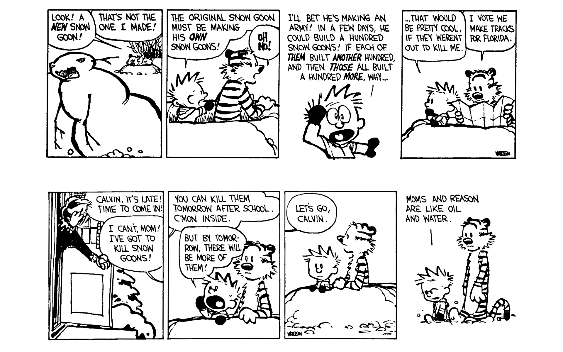 Read online Calvin and Hobbes comic -  Issue #7 - 116