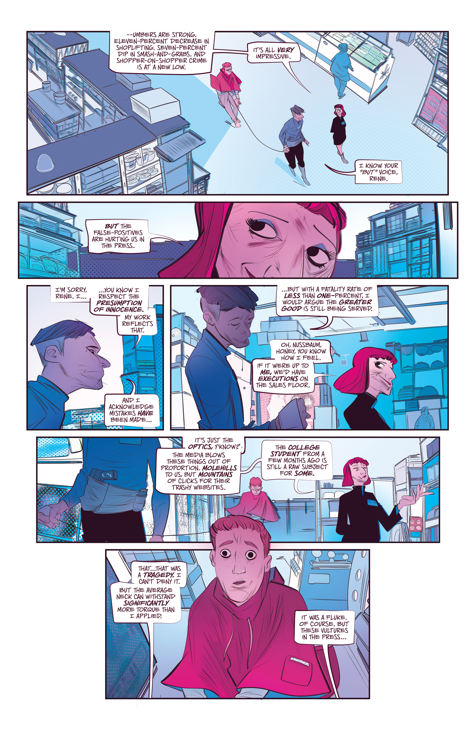 Read online Shoplifters Will Be Liquidated comic -  Issue #1 - 11