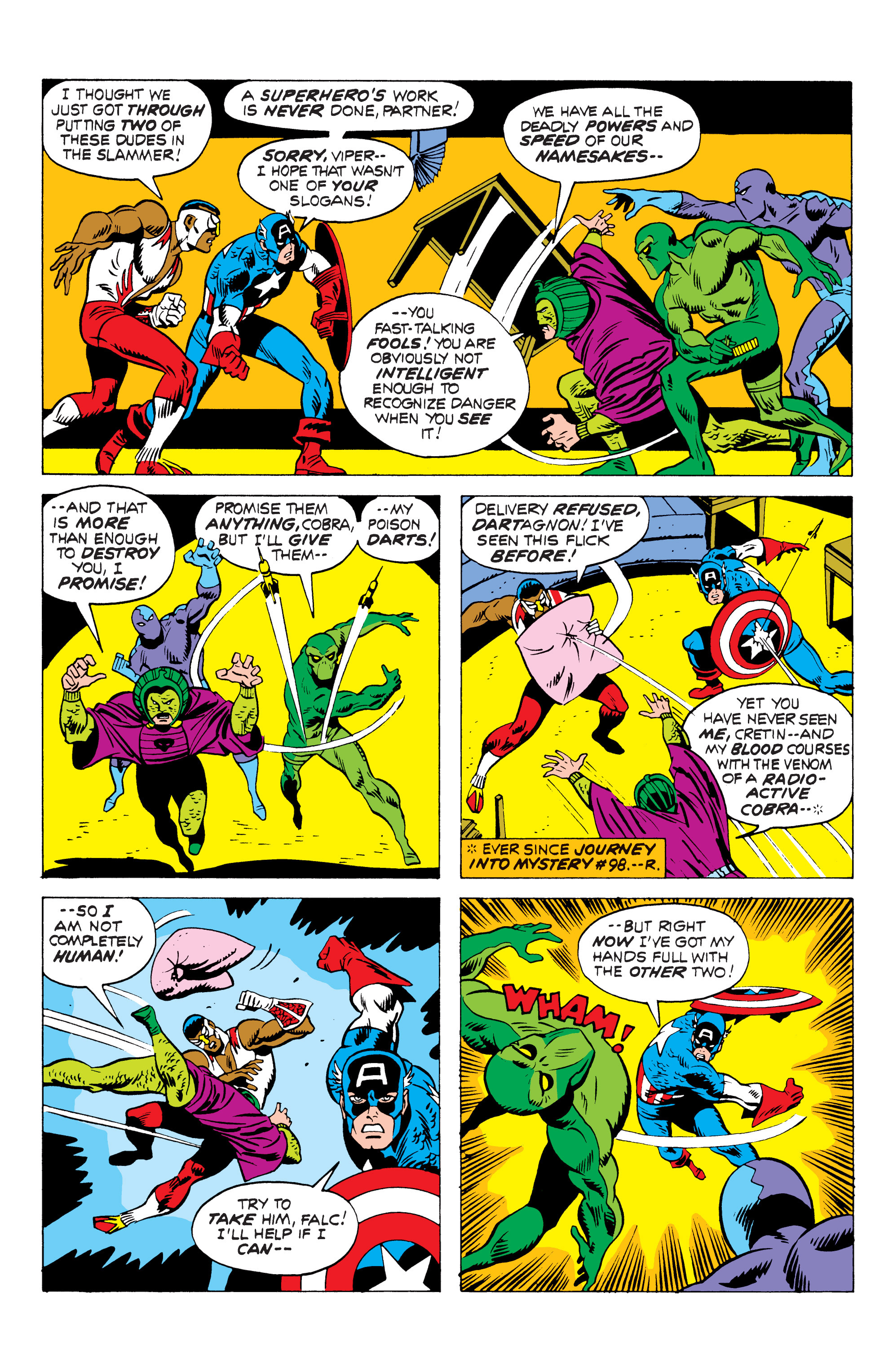 Read online Marvel Masterworks: Captain America comic -  Issue # TPB 8 (Part 1) - 77
