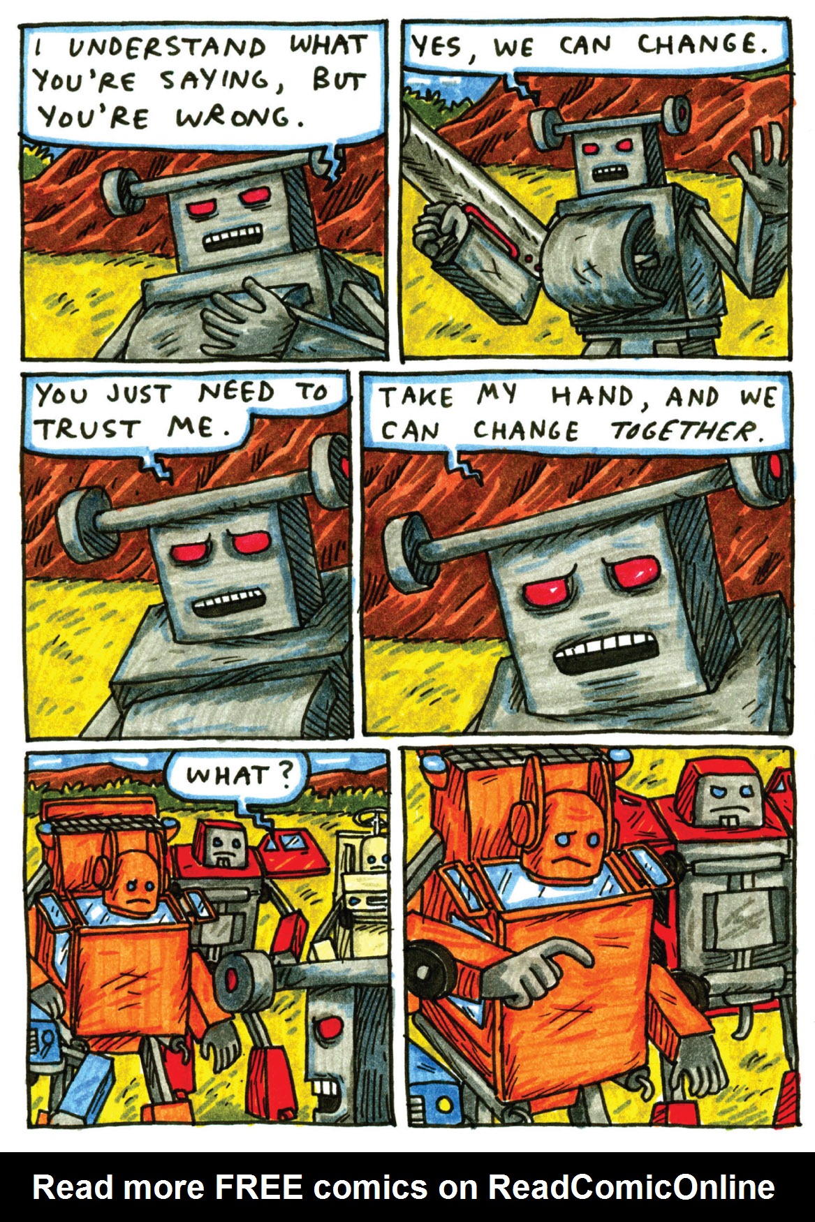 Read online Incredible Change-Bots comic -  Issue # TPB 2 - 111
