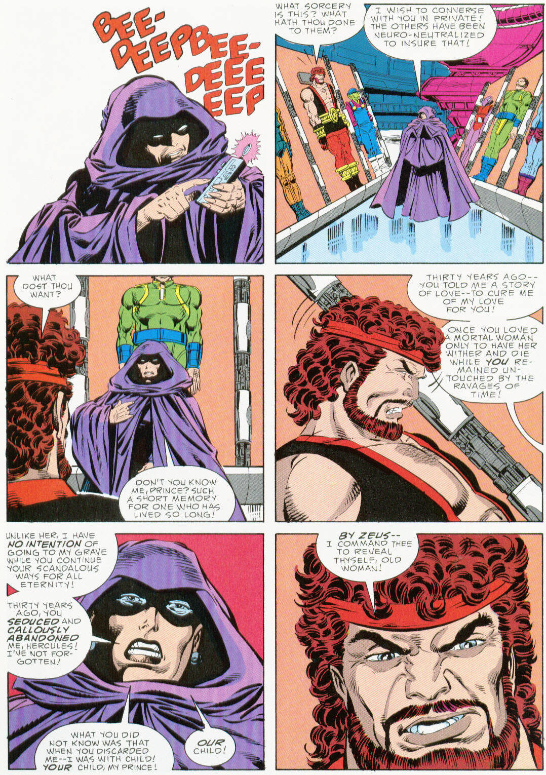 Read online Marvel Graphic Novel comic -  Issue #37 - Hercules Prince of Power - Full Circle - 40