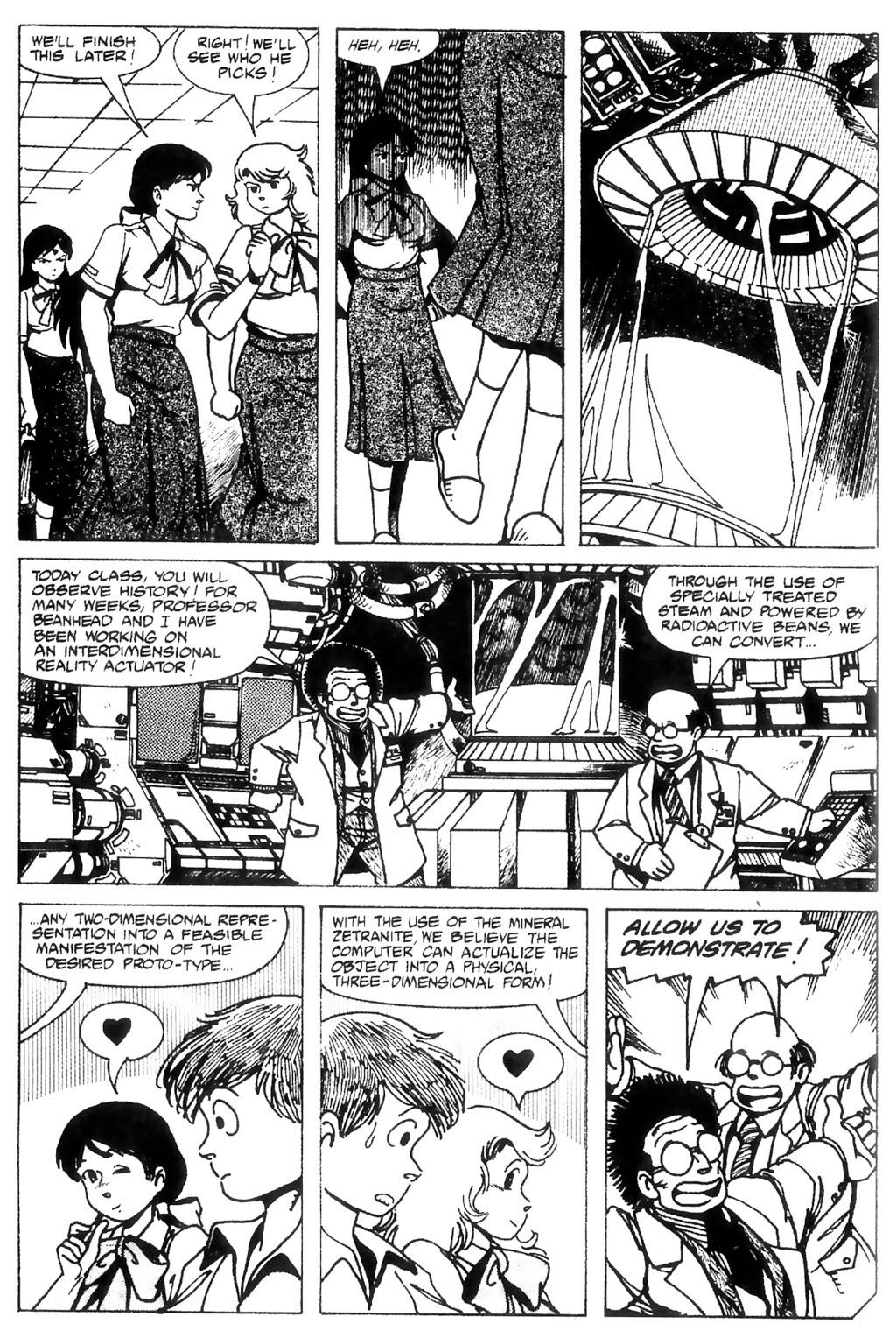 Read online Ninja High School (1986) comic -  Issue #8 - 19