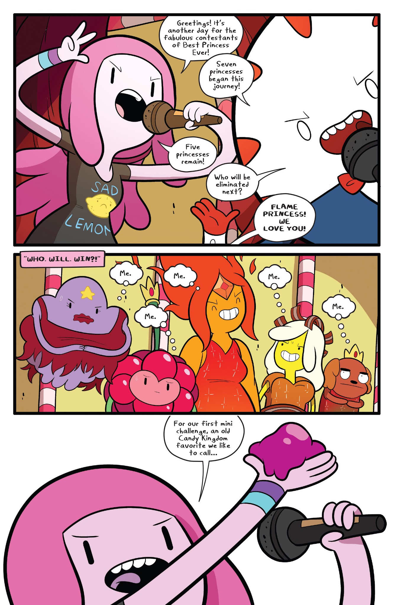 Read online Adventure Time comic -  Issue #64 - 7