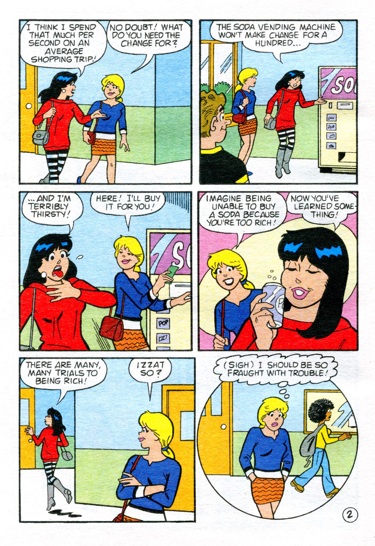 Read online Betty and Veronica Double Digest comic -  Issue #242 - 68