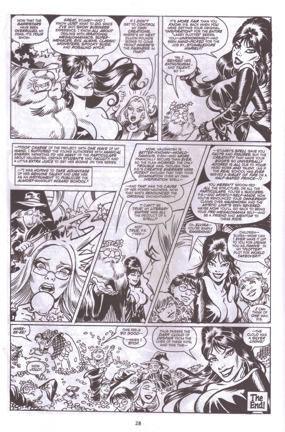 Read online Elvira, Mistress of the Dark comic -  Issue #154 - 25