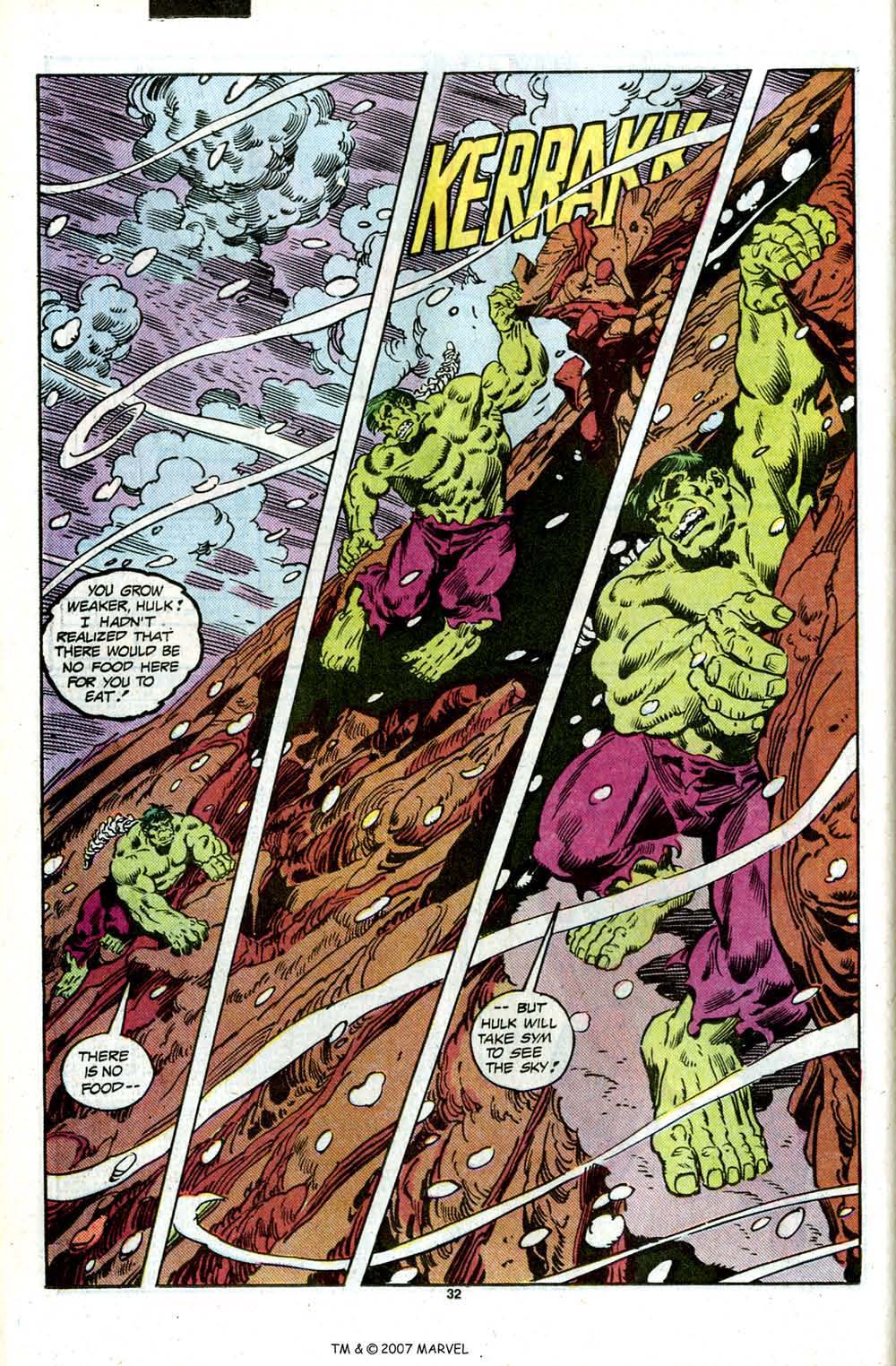Read online The Incredible Hulk (1968) comic -  Issue # _Annual 1984 - 42