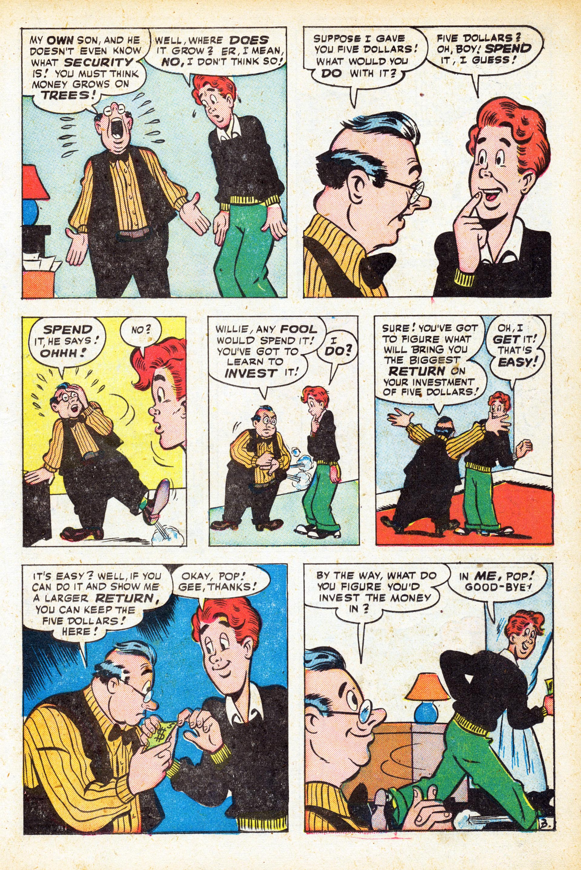Read online Willie Comics (1946) comic -  Issue #16 - 31