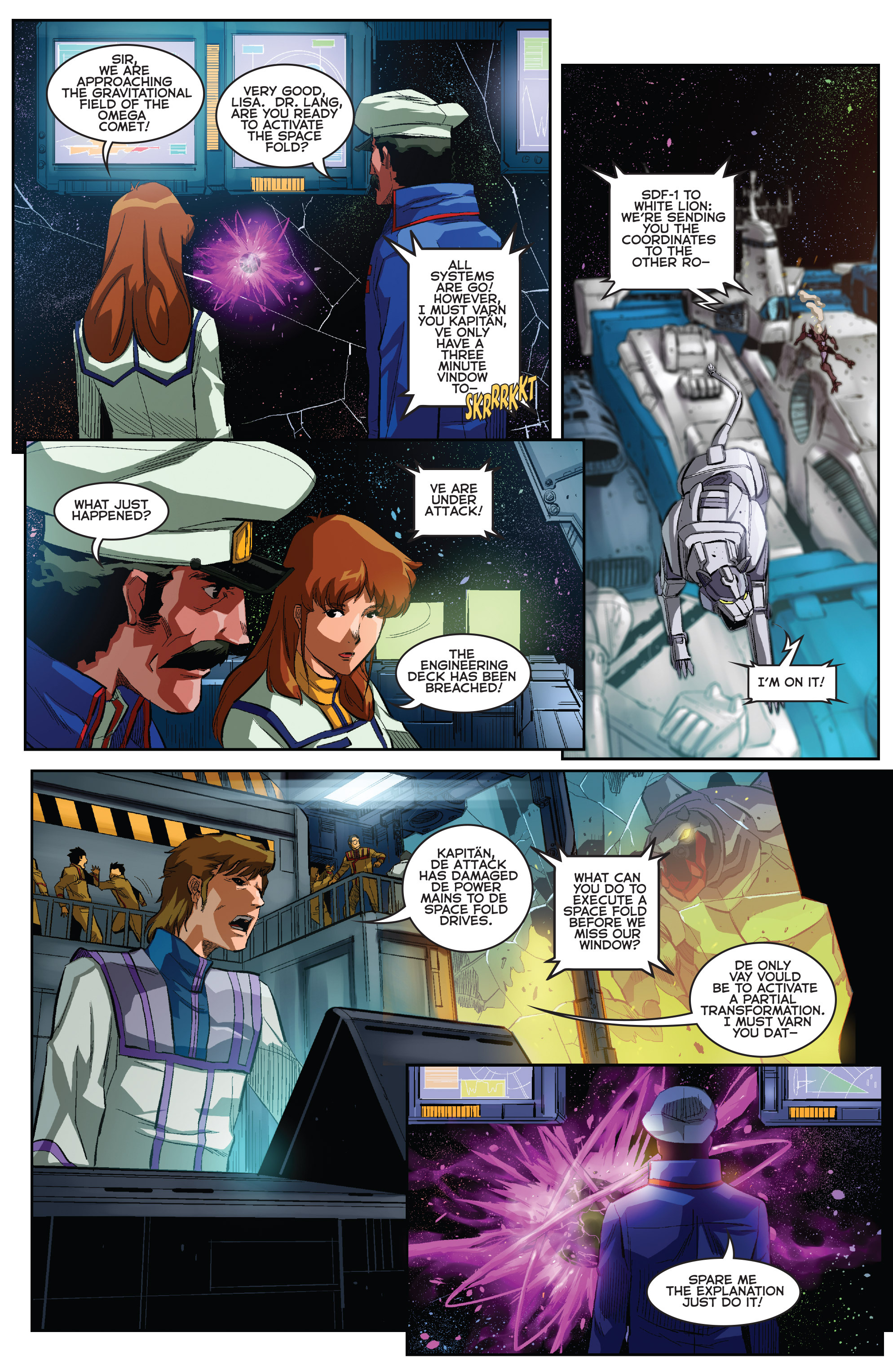 Read online Robotech/Voltron comic -  Issue #5 - 18