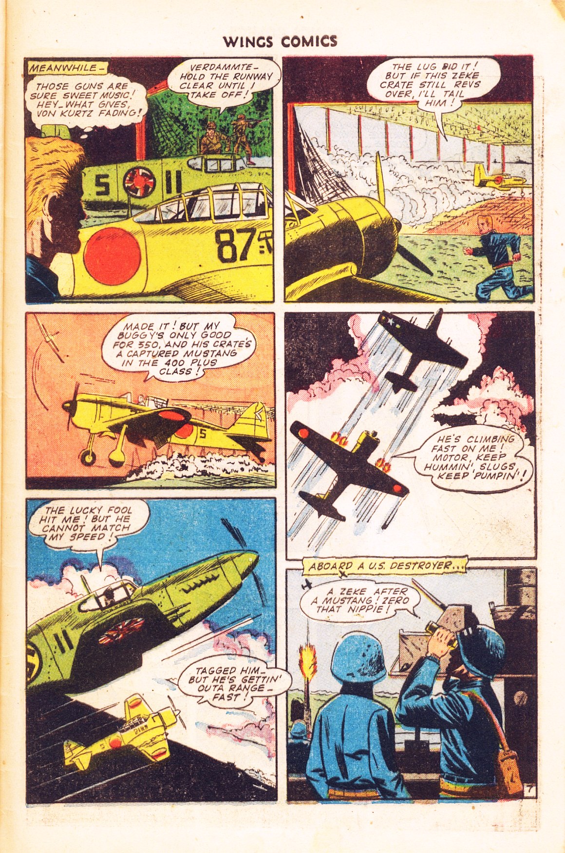 Read online Wings Comics comic -  Issue #56 - 51