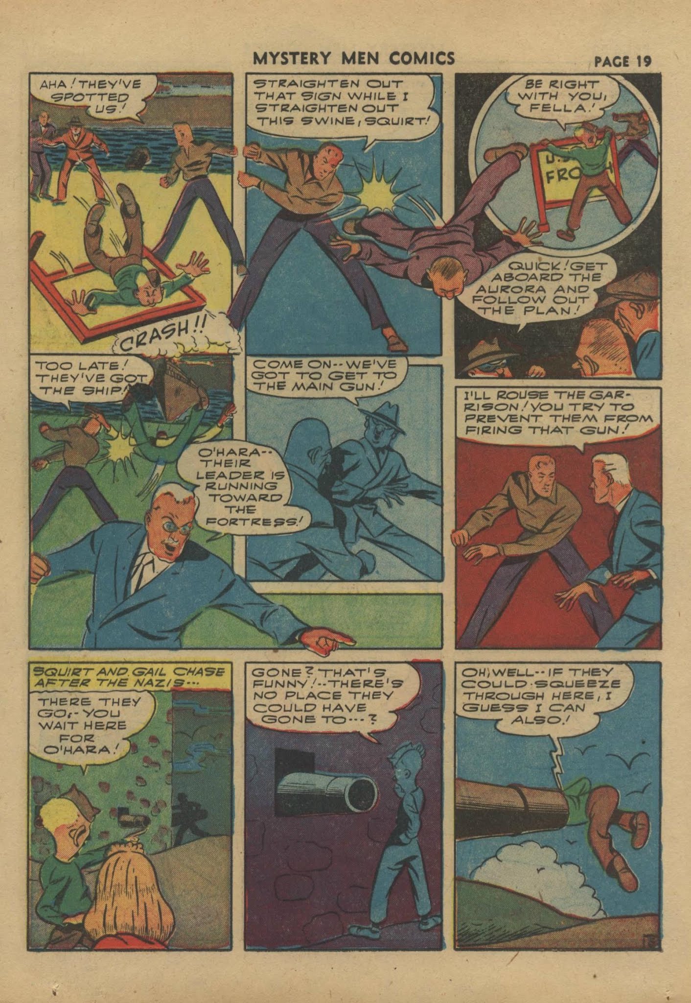 Read online Mystery Men Comics comic -  Issue #30 - 21