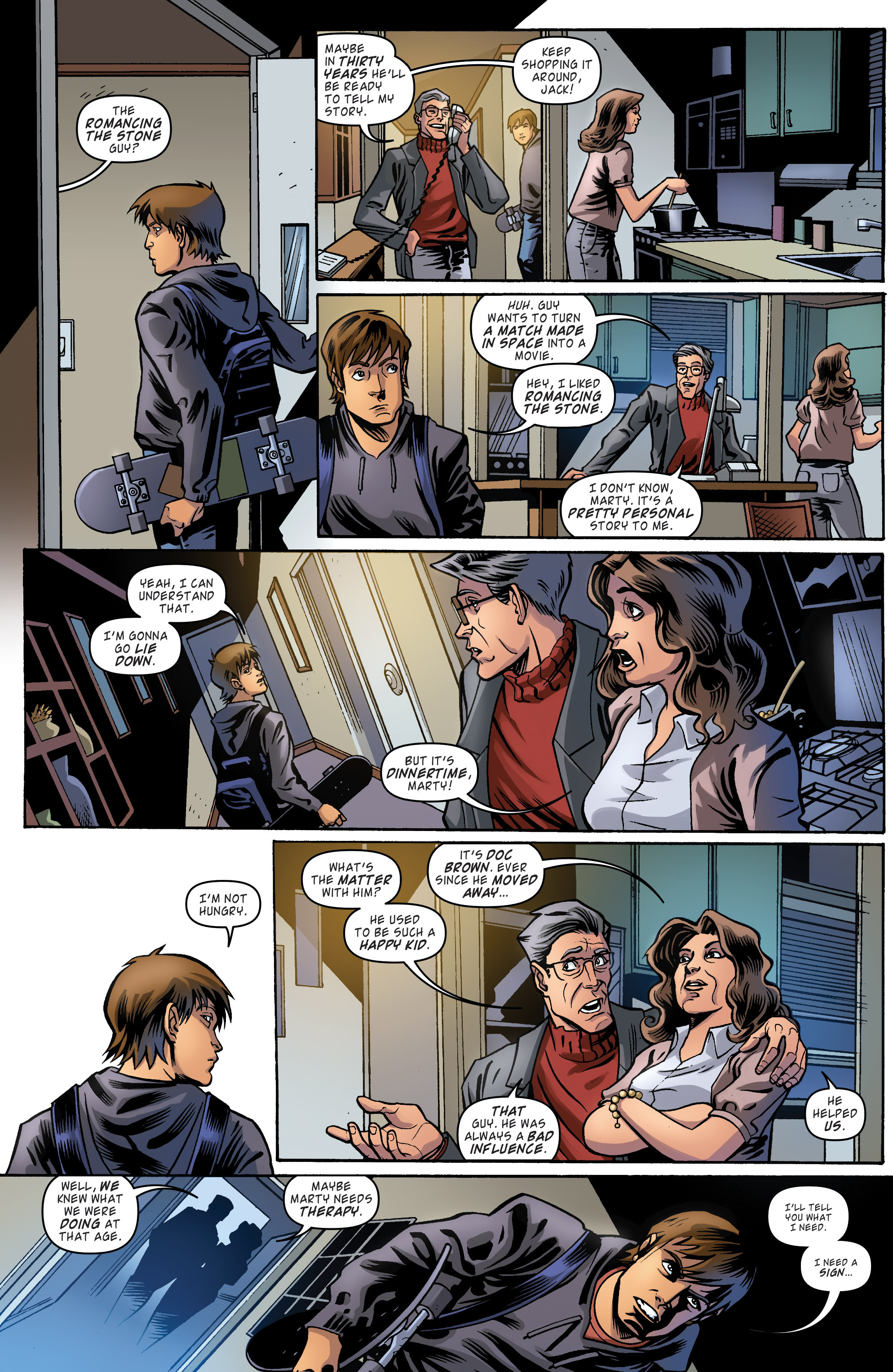 Read online Back to the Future: Citizen Brown comic -  Issue #1 - 34