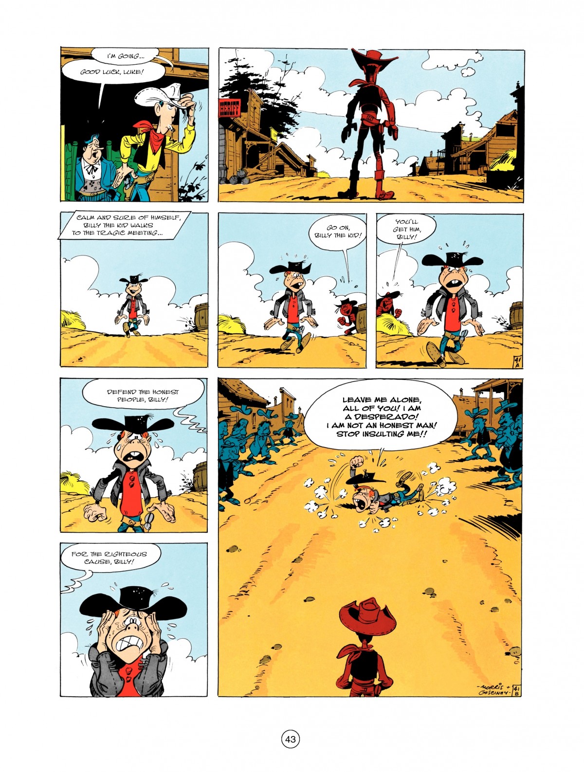 Read online A Lucky Luke Adventure comic -  Issue #1 - 45