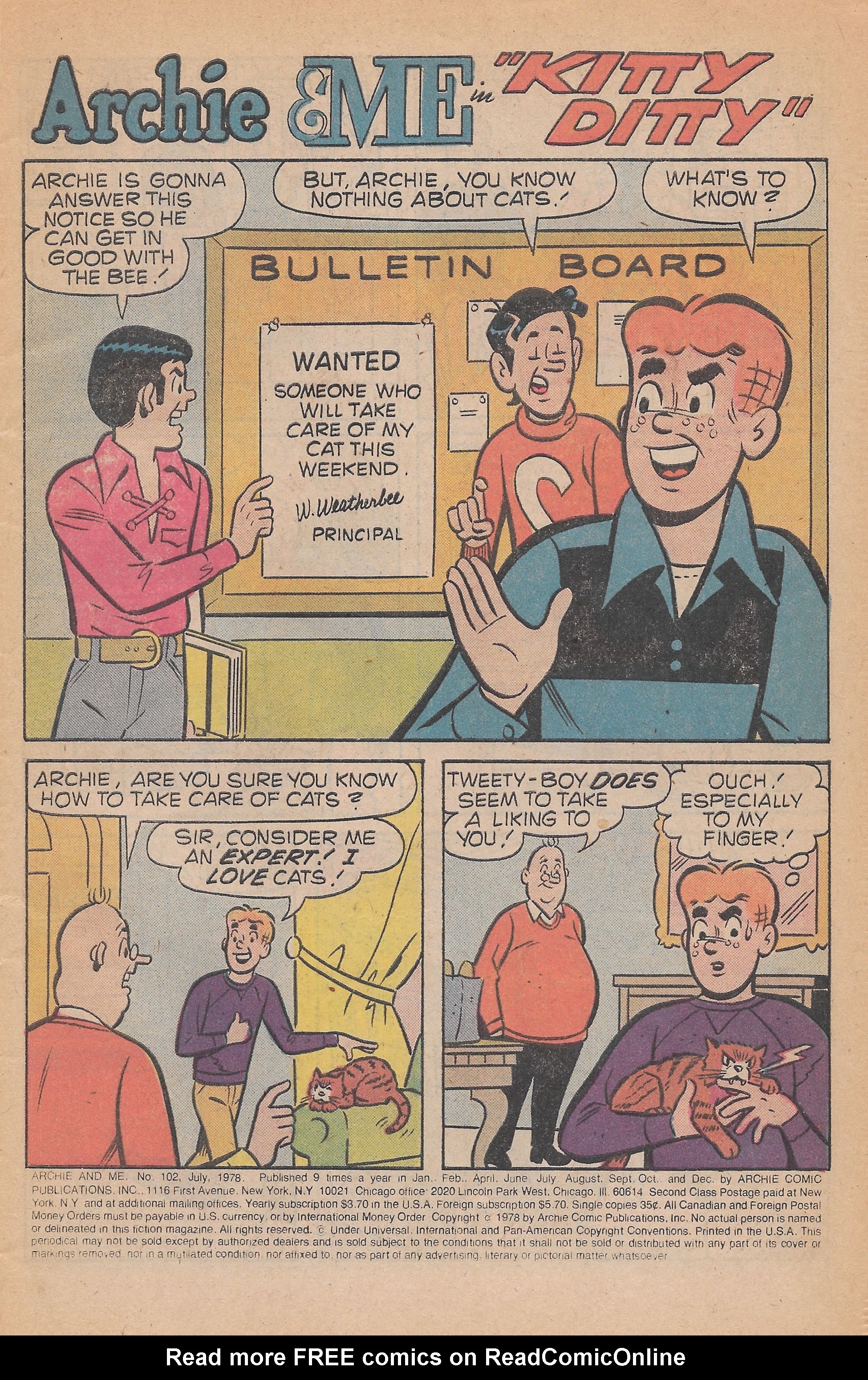 Read online Archie and Me comic -  Issue #102 - 3