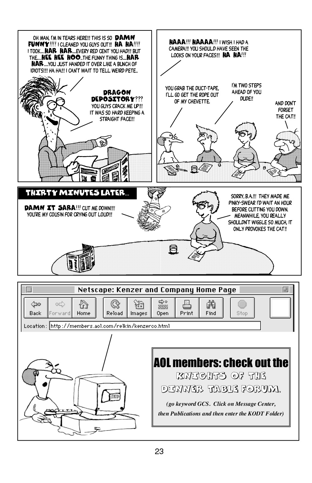 Read online Knights of the Dinner Table comic -  Issue #12 - 25