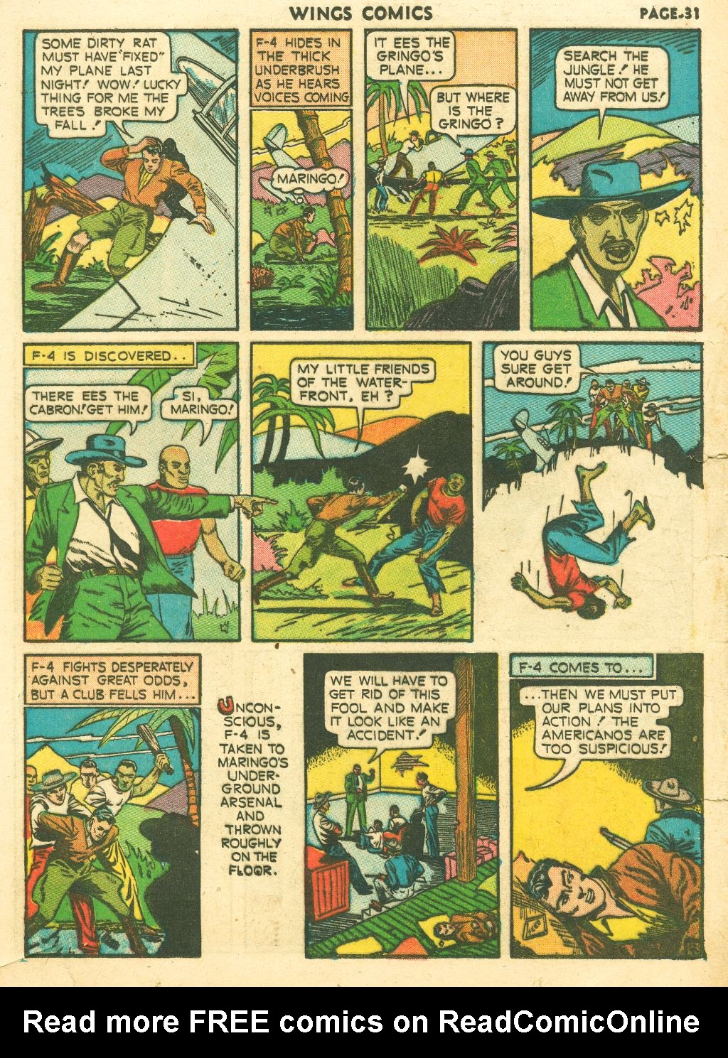 Read online Wings Comics comic -  Issue #10 - 33